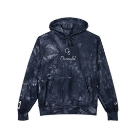 Tie-Dye Embroidered Hoodie