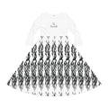 Long Sleeve Dance Dress — Women's AOP Skater Midi