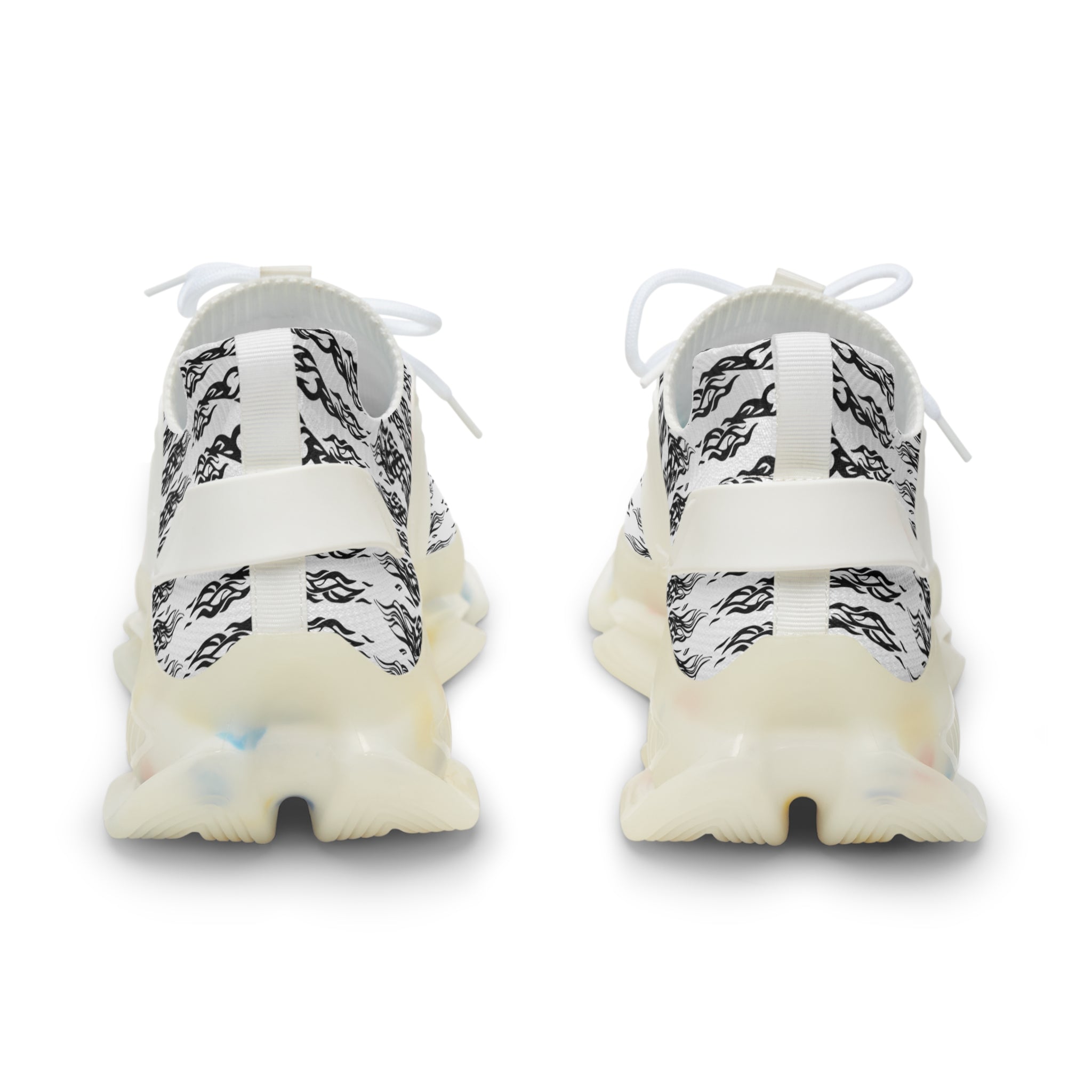 Oswald Knit Mesh Sneakers-White