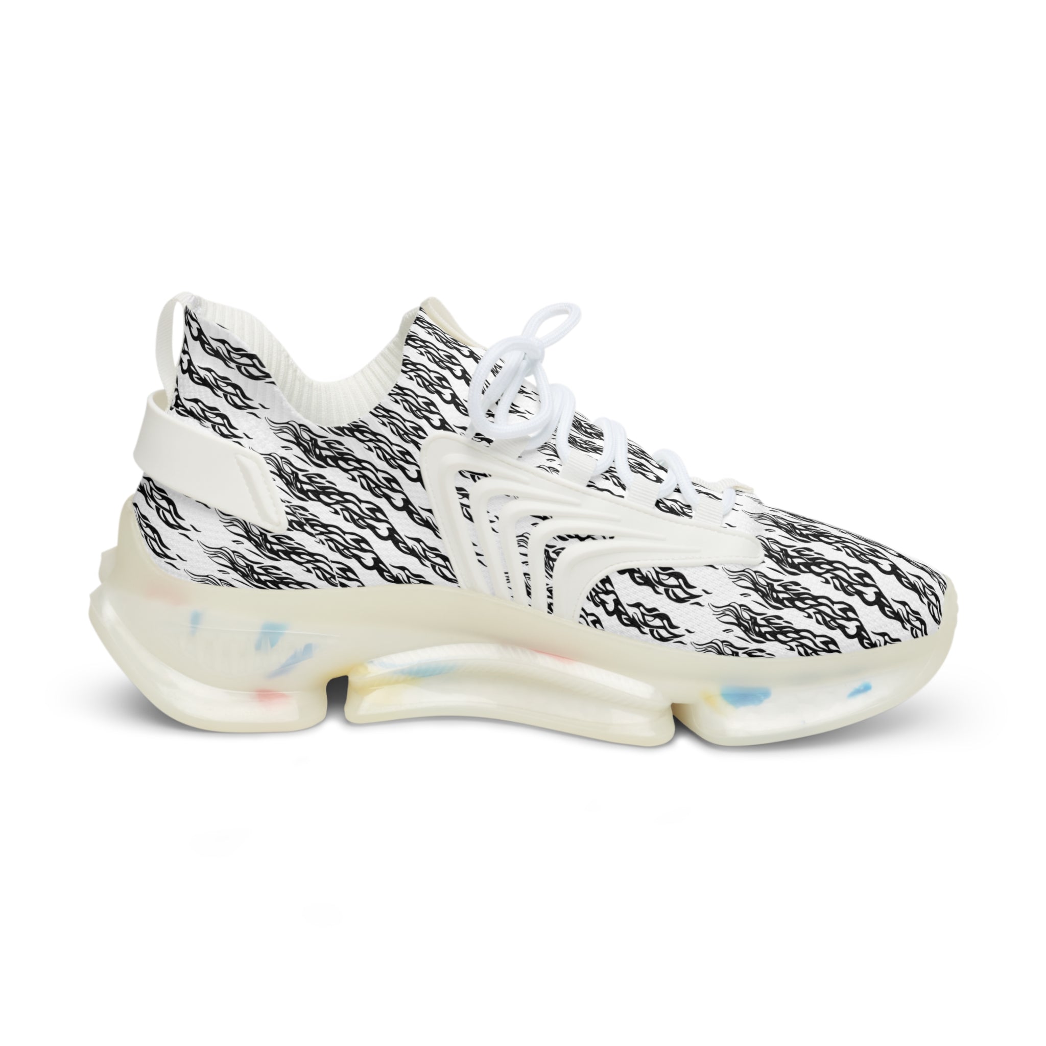 Oswald Knit Mesh Sneakers-White