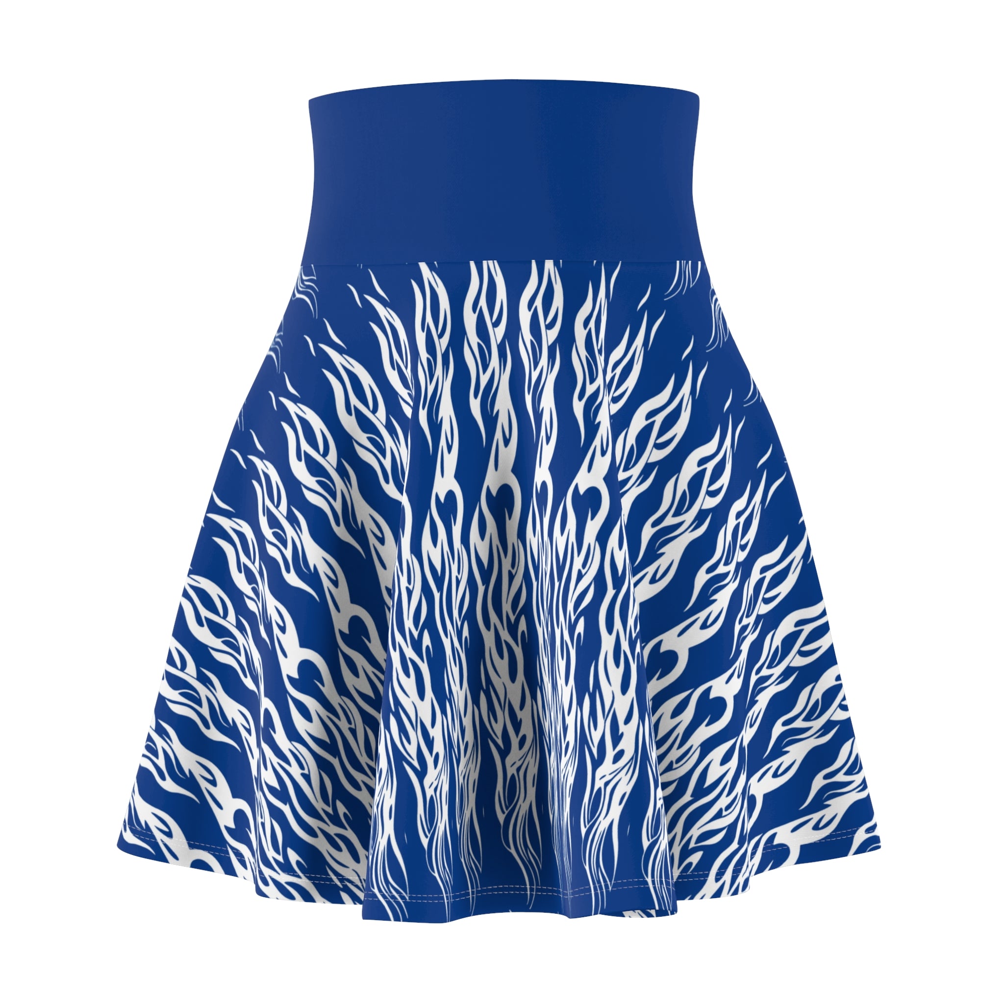 Oswald Deep Blue Skater Skirt
