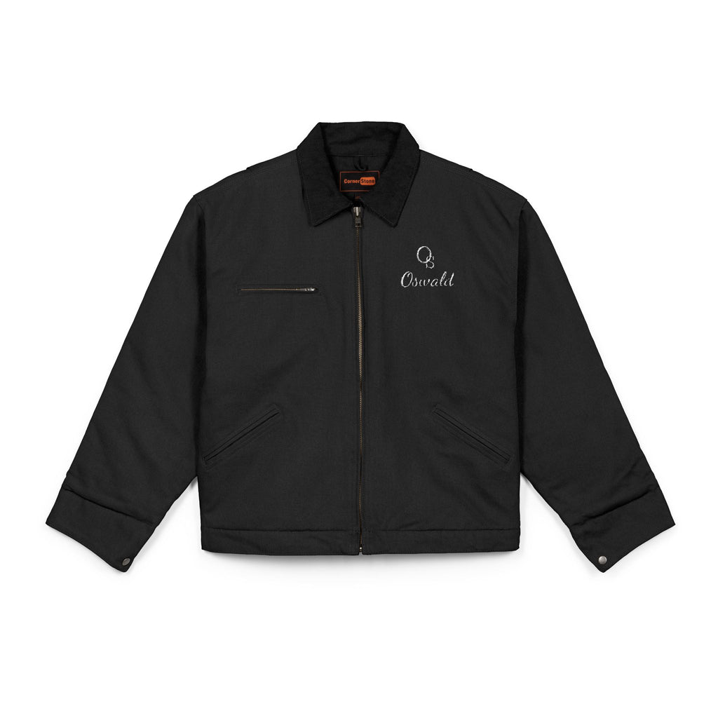 Duck Cloth Work Jacket – Embroidered Logo