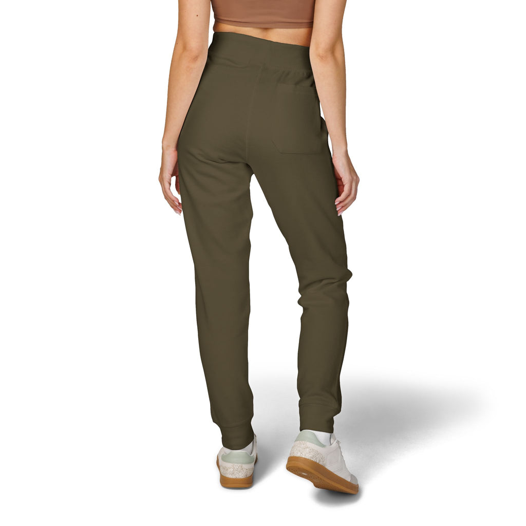 Embroidered Fleece Sweatpants — Minimalist Logo Joggers
