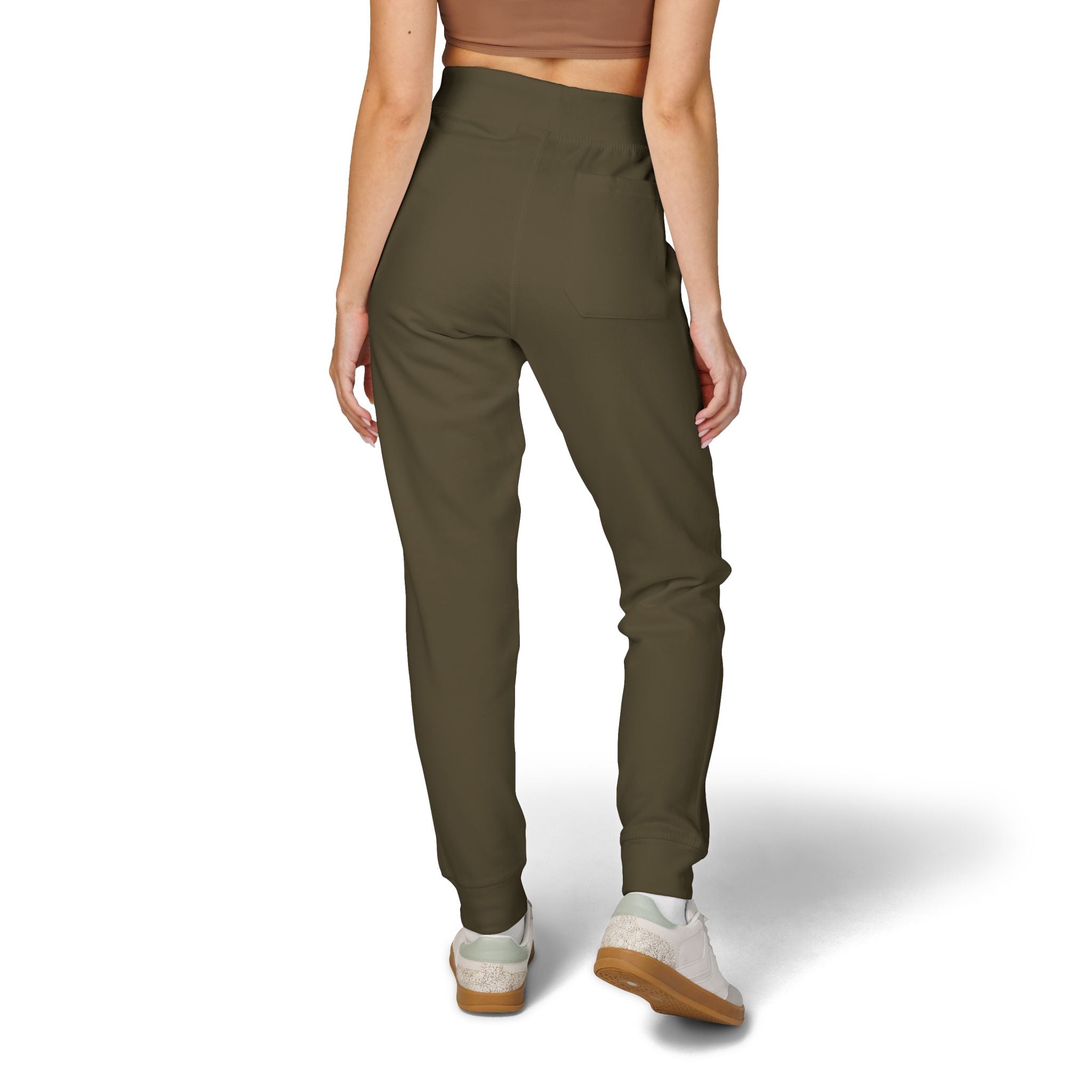 Embroidered Fleece Sweatpants — Minimalist Logo Joggers