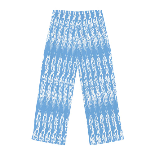 Blue Ikat Print Pajama Pants – Women's Loungewear
