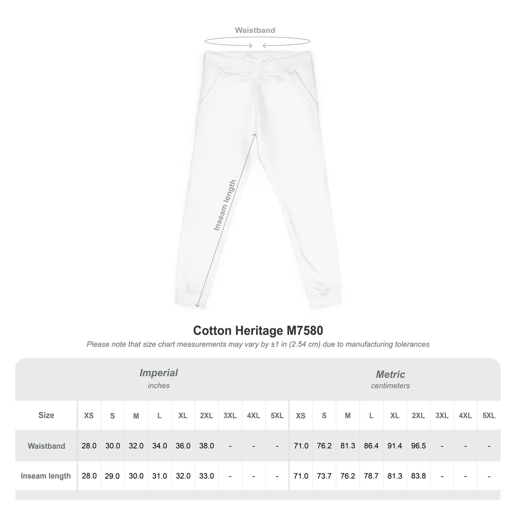 Embroidered Fleece Sweatpants — Minimalist Logo Joggers