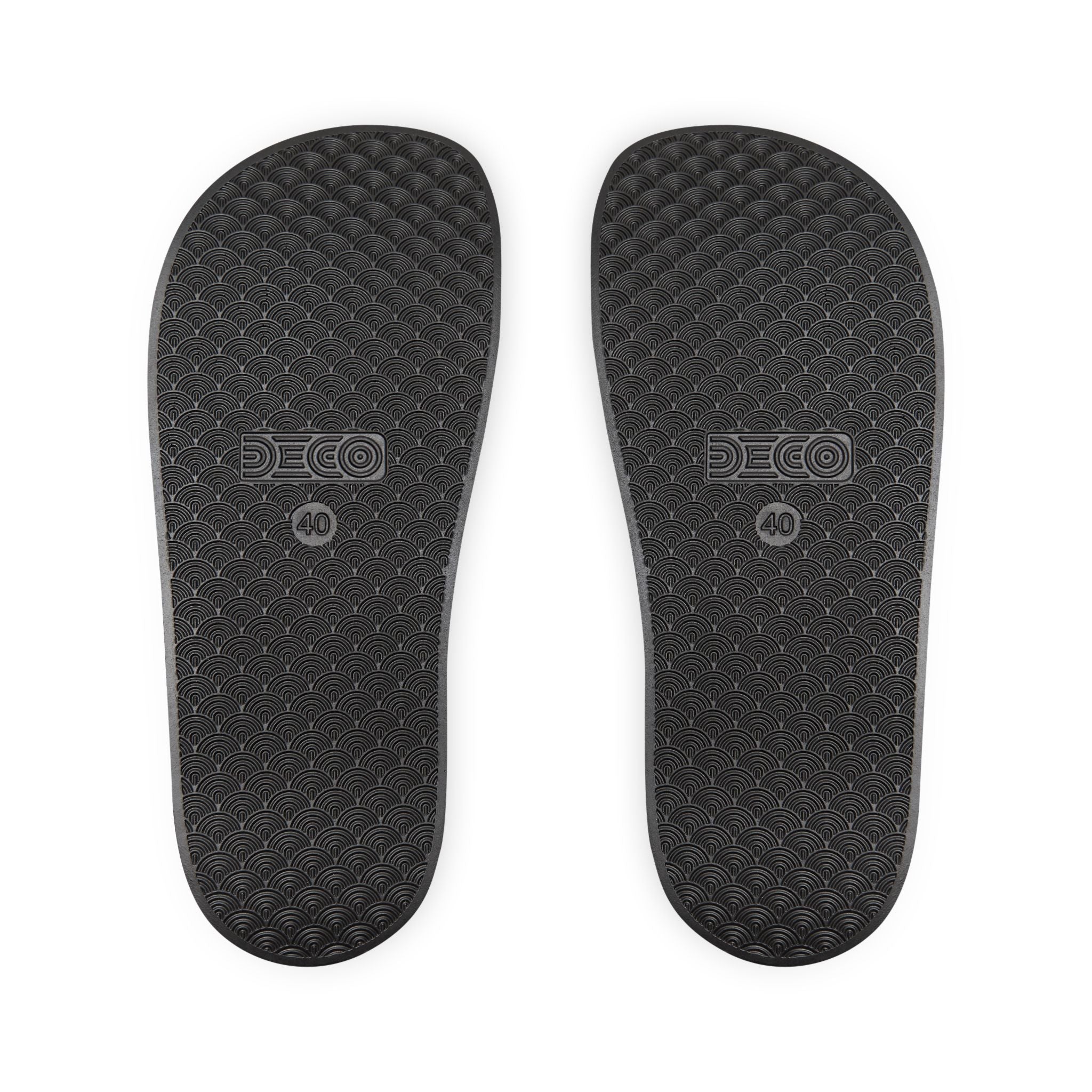 Women's Removable-Strap Sandals — Black Slide Sandals with Interchangeable Strap