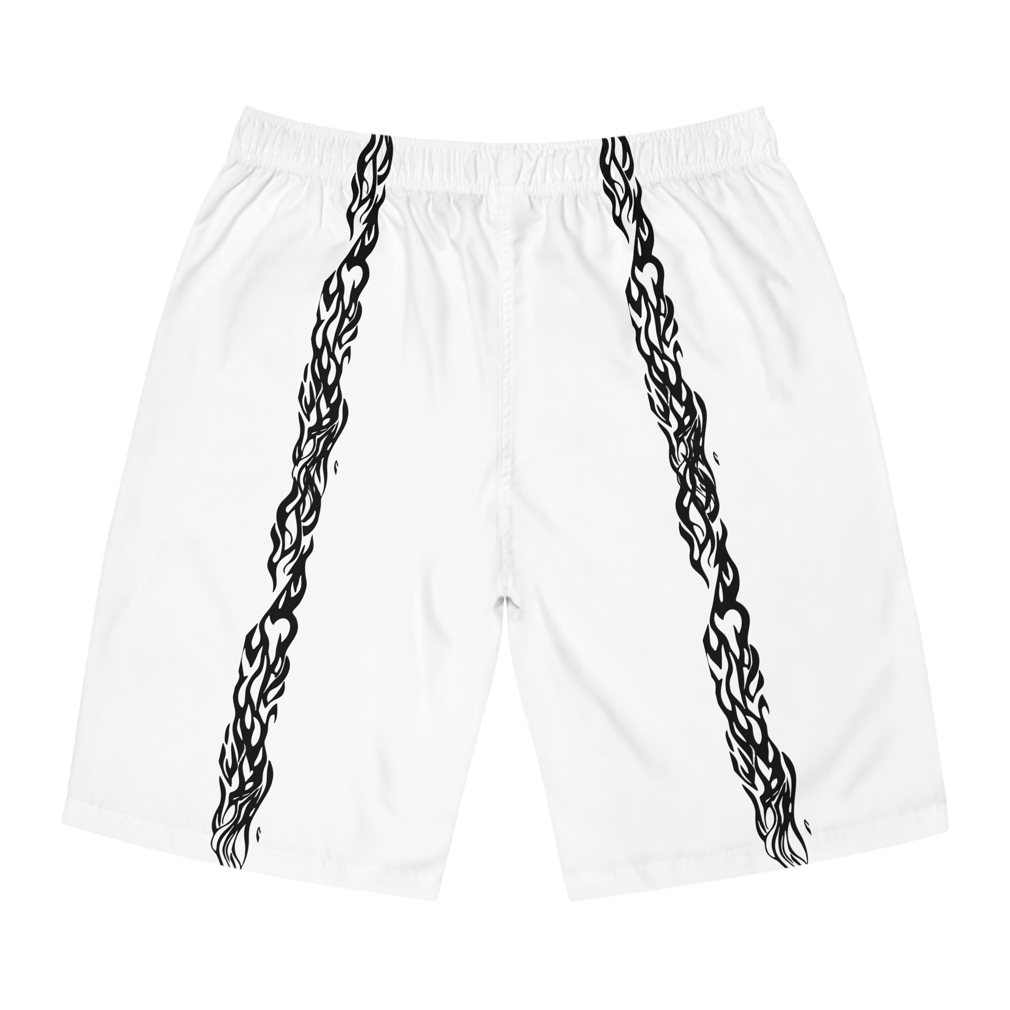 Men's Board Shorts —  White