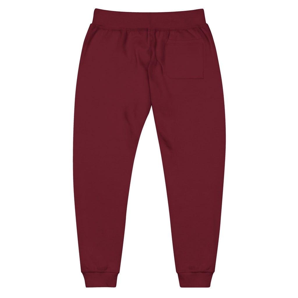 Embroidered Fleece Sweatpants — Minimalist Logo Joggers