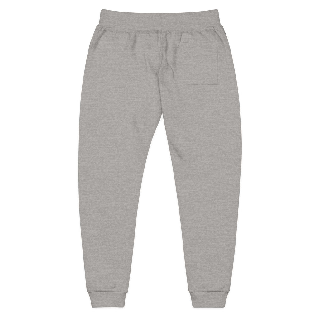 Embroidered Fleece Sweatpants — Minimalist Logo Joggers