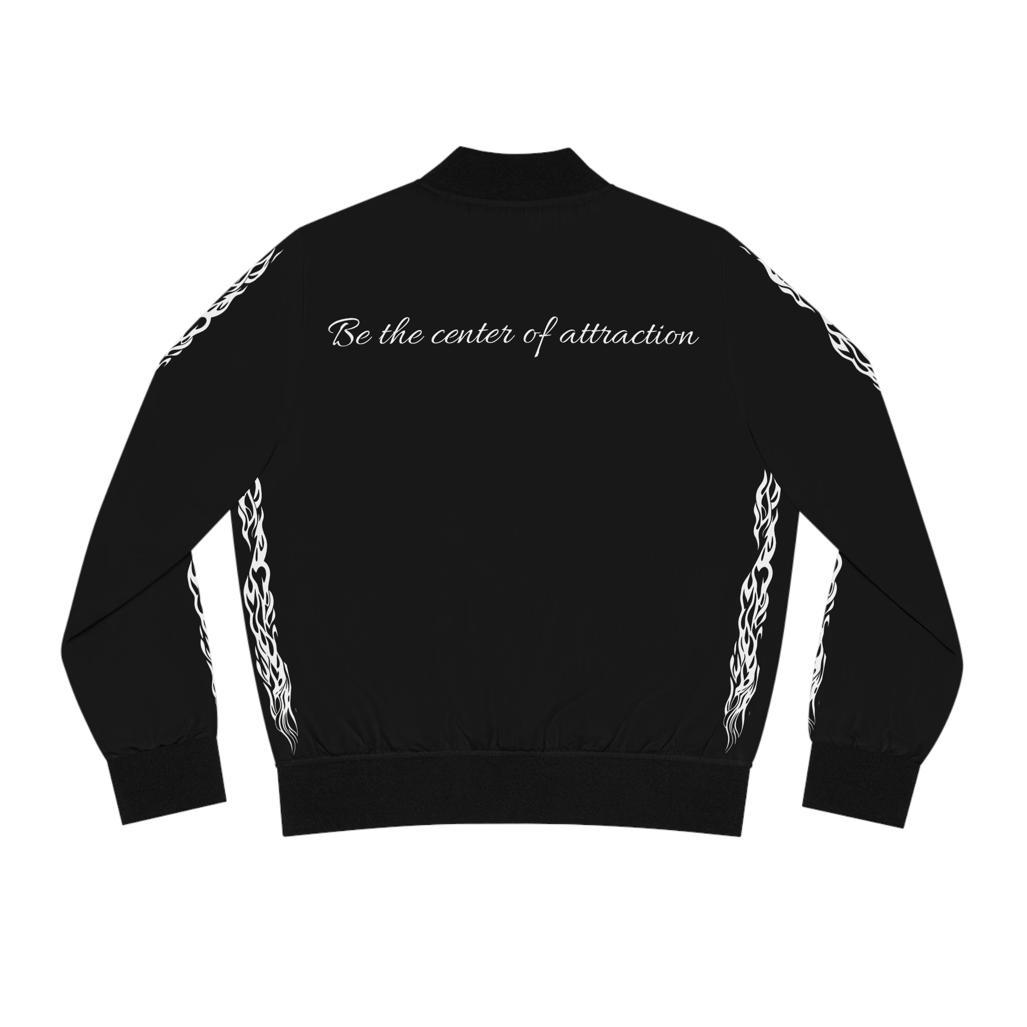 Oswald Ladies Bomber Jacket-Black