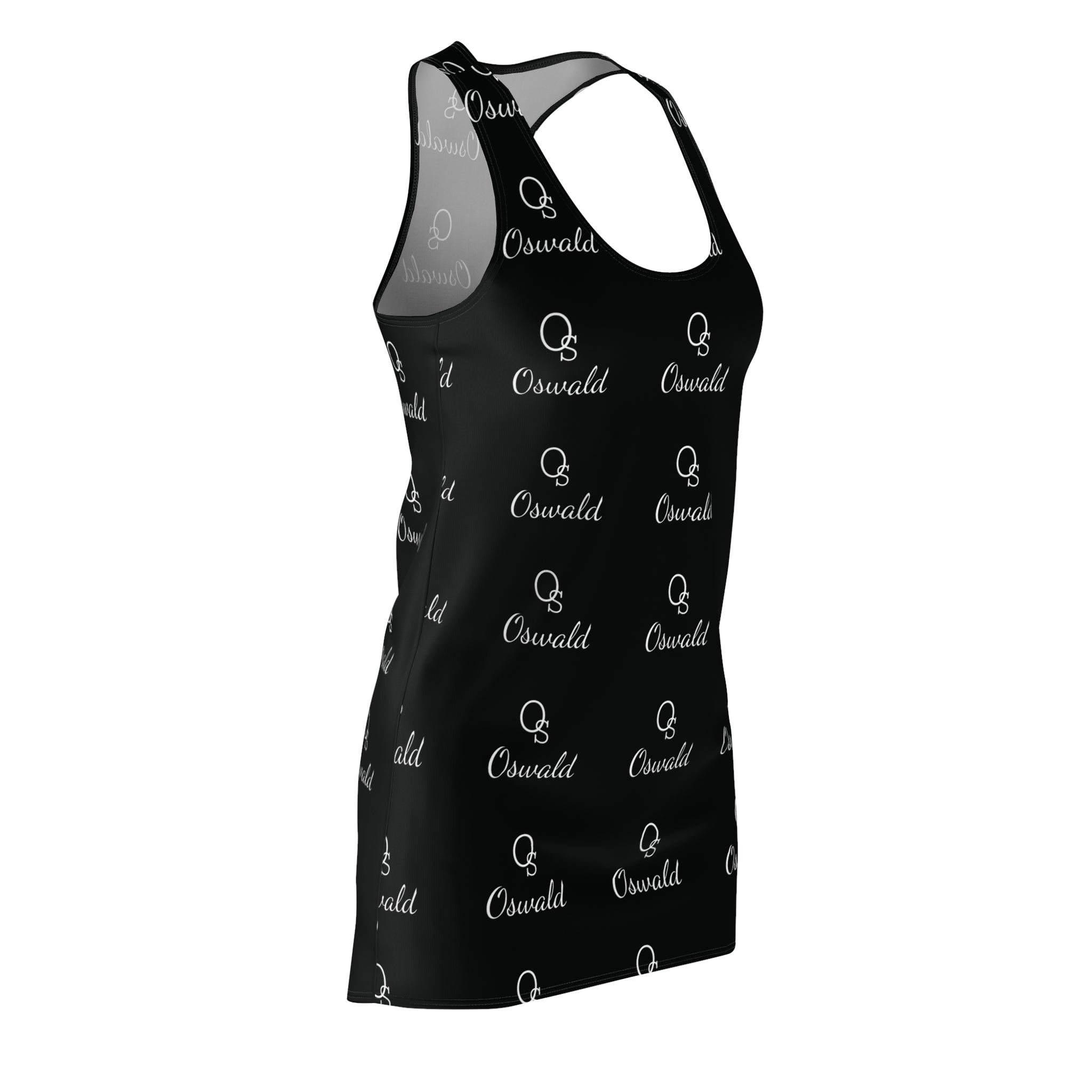 Racerback Dress — Black