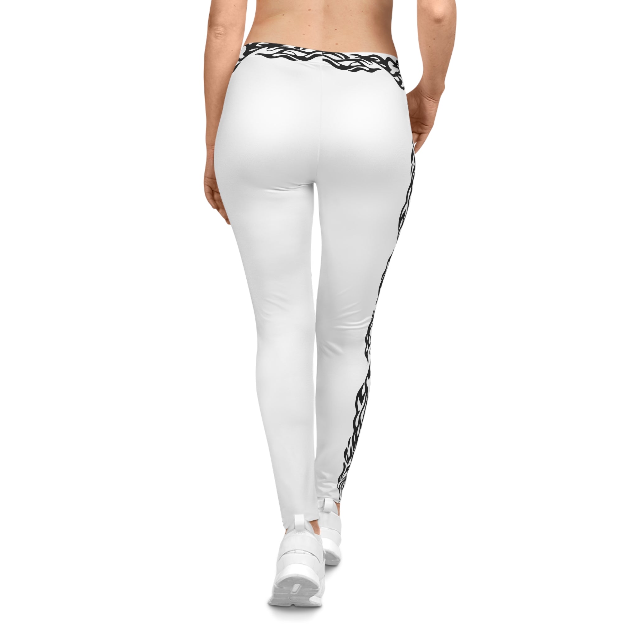 Oswald Sleek  Leggings — White