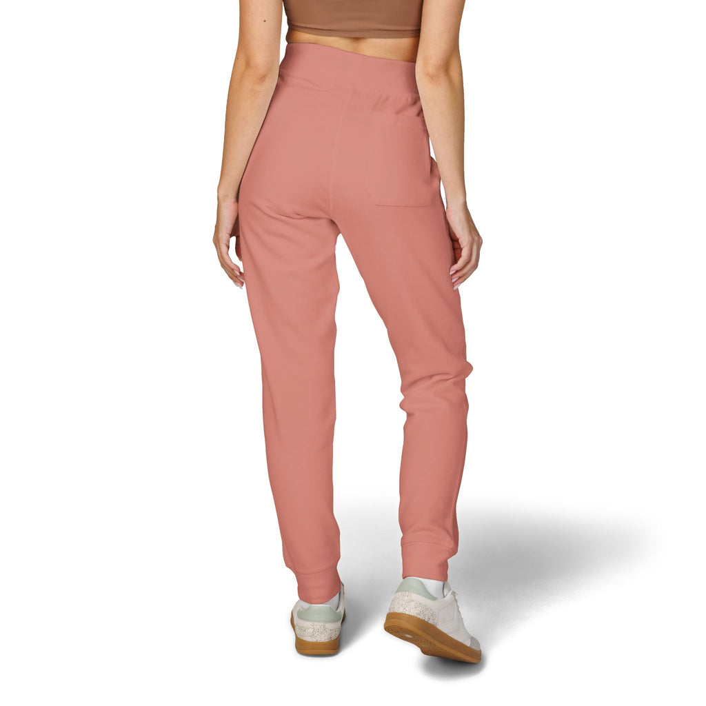Embroidered Fleece Sweatpants — Minimalist Logo Joggers