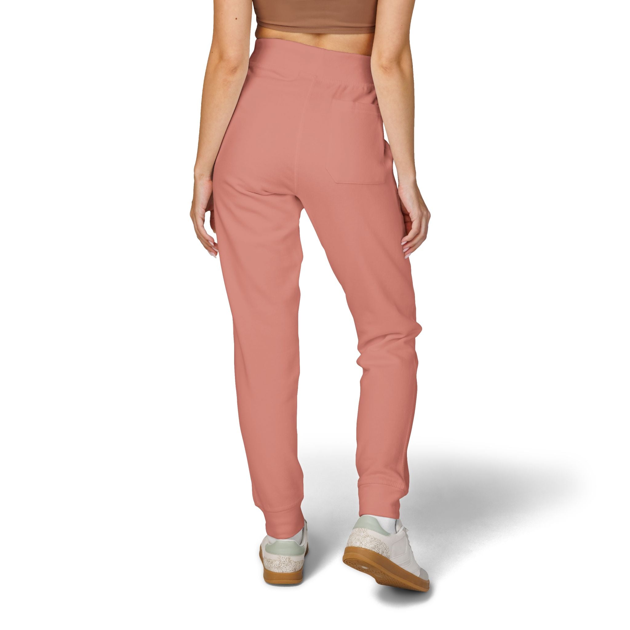 Embroidered Fleece Sweatpants — Minimalist Logo Joggers