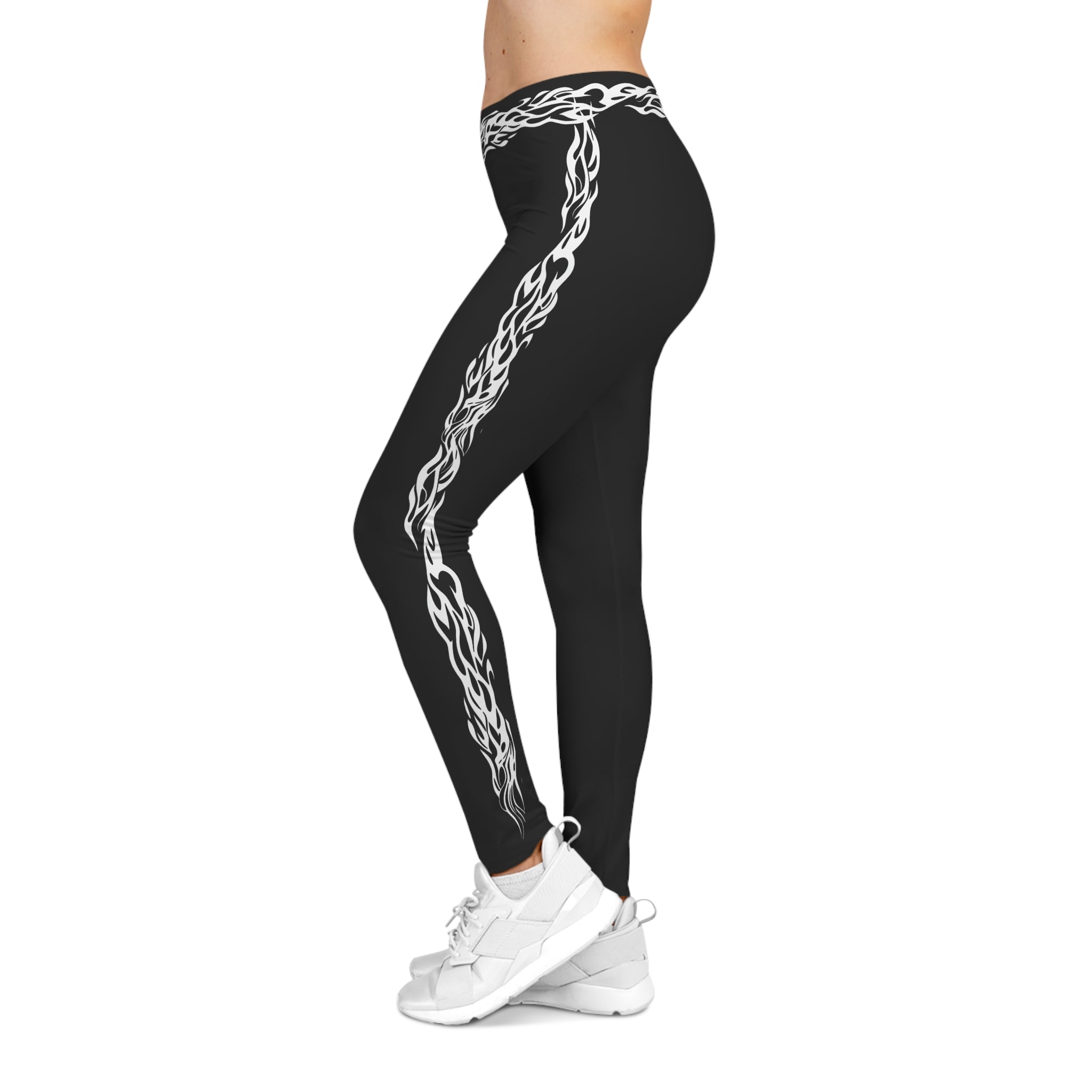 Oswald Sleek  Leggings — Black