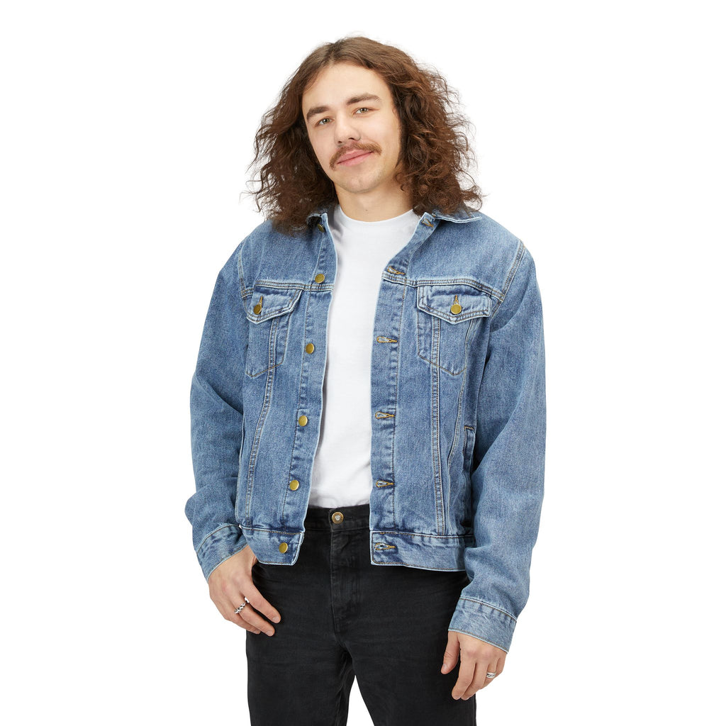 Men's Classic Light Wash Denim Jacket