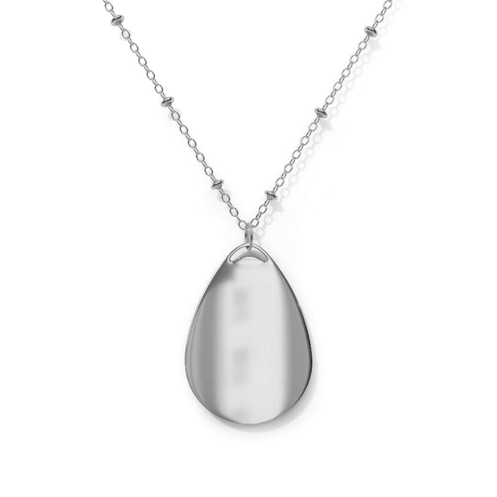Oswald Oval  Necklace – Black