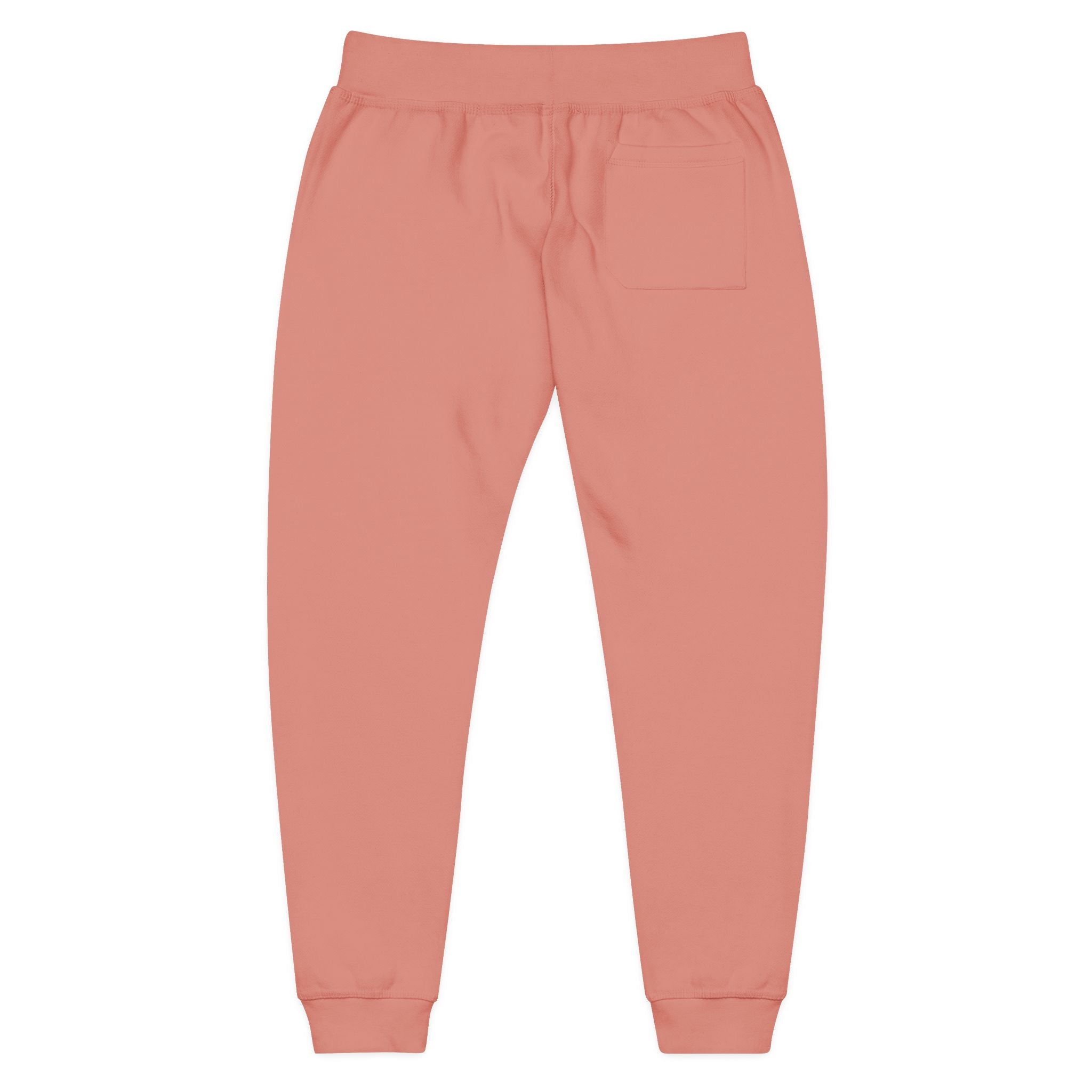 Embroidered Fleece Sweatpants — Minimalist Logo Joggers