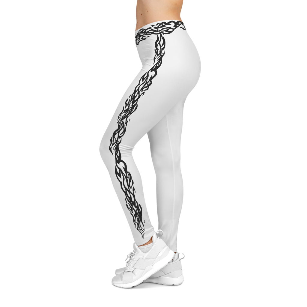 Oswald Sleek  Leggings — White
