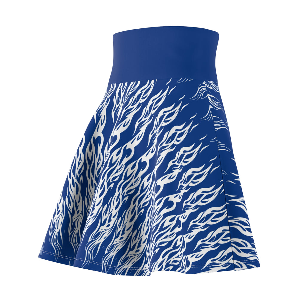 Oswald Deep Blue Skater Skirt