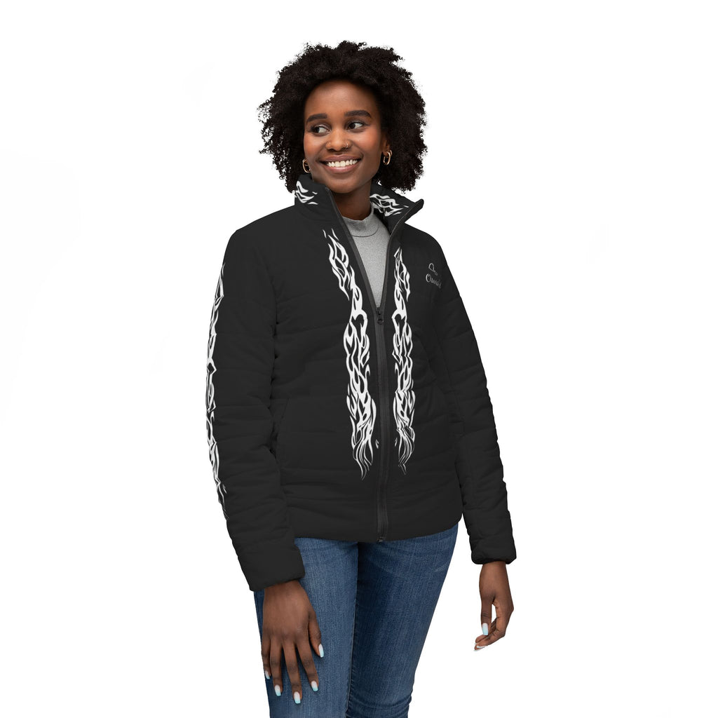 Women’s Puffer Jacket — Black