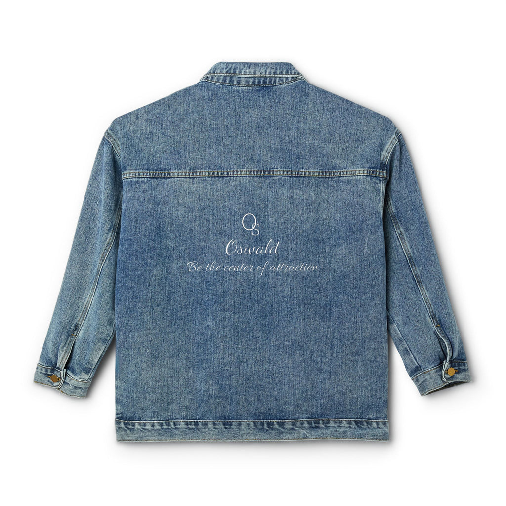Classic Women's Denim Jacket - Vintage Blue Jean Jacket