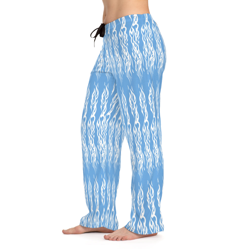 Blue Ikat Print Pajama Pants – Women's Loungewear