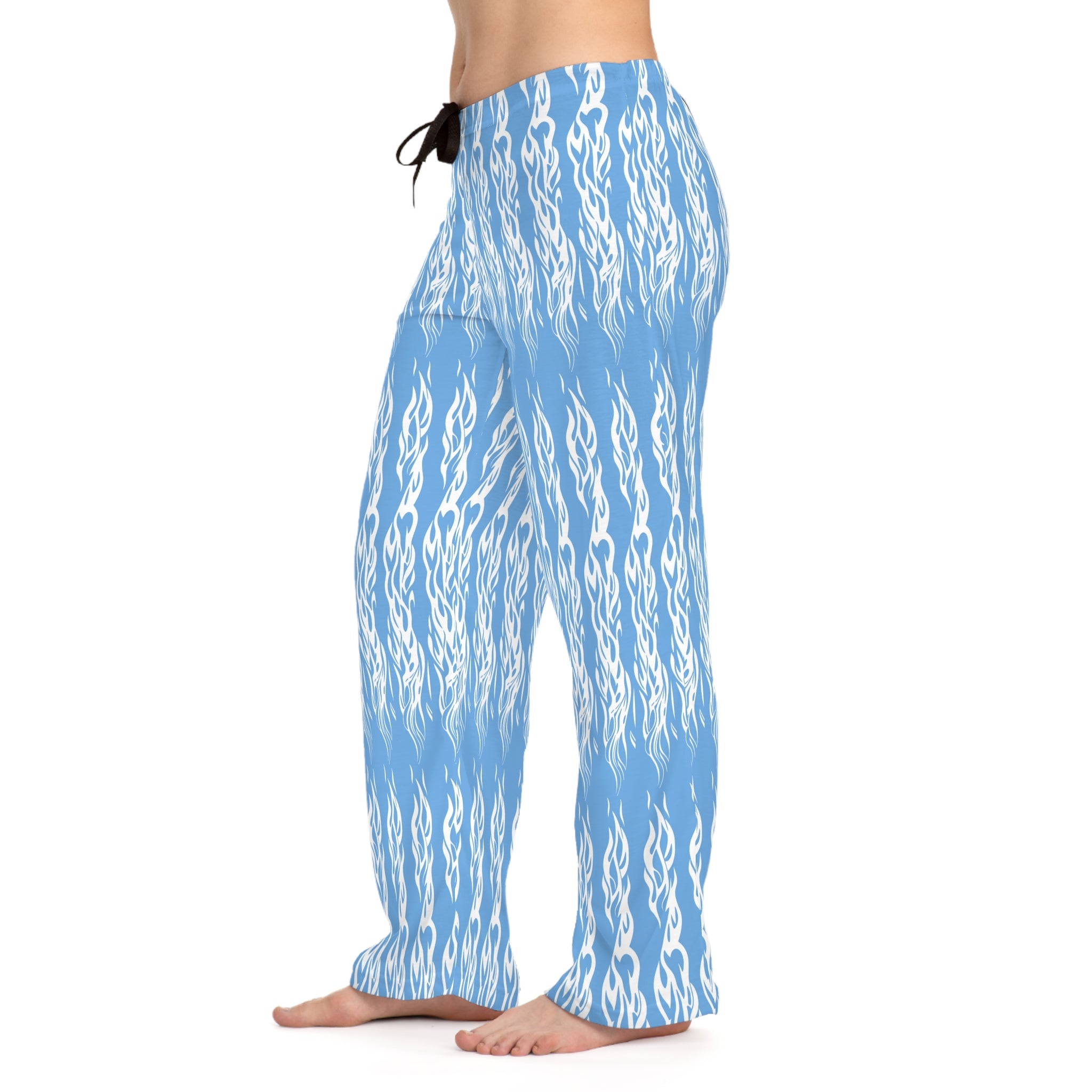 Blue Ikat Print Pajama Pants – Women's Loungewear