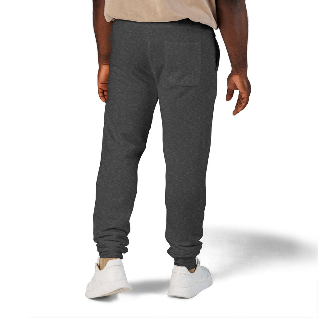 Embroidered Fleece Sweatpants — Minimalist Logo Joggers