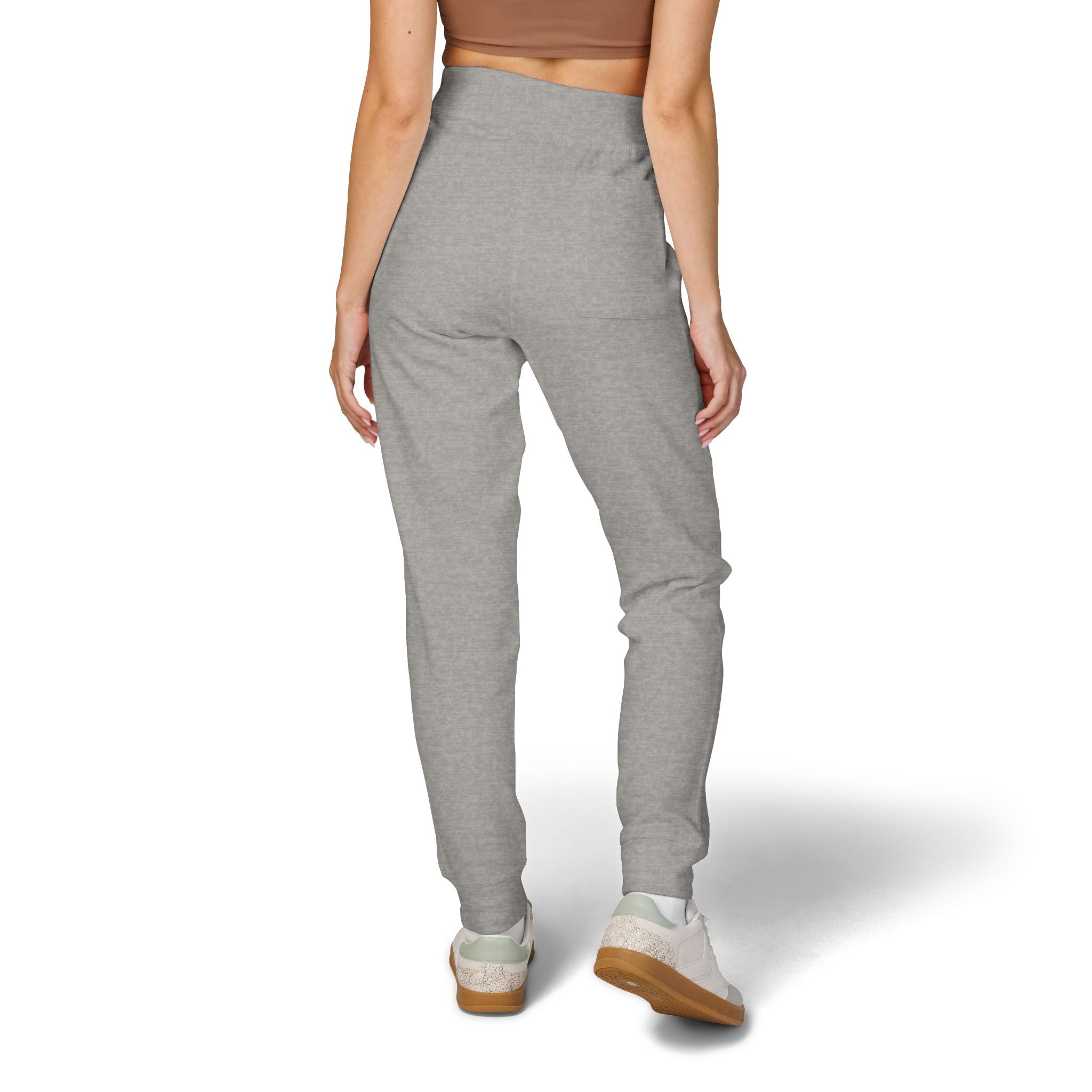 Embroidered Fleece Sweatpants — Minimalist Logo Joggers