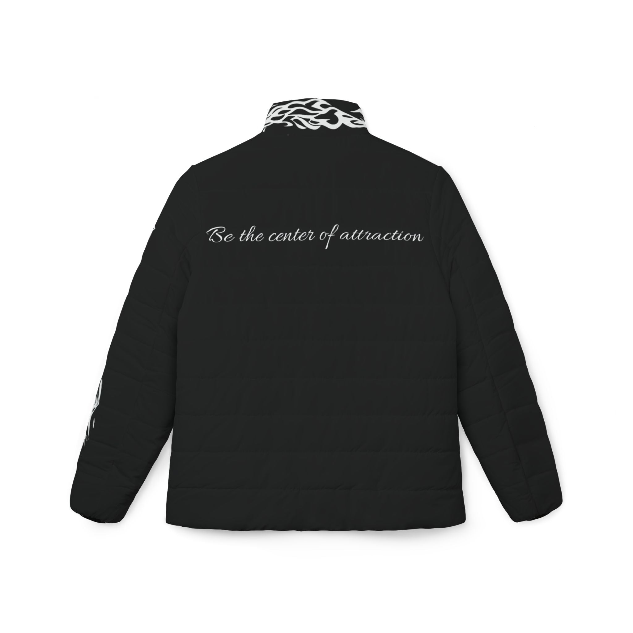 Women’s Puffer Jacket — Black