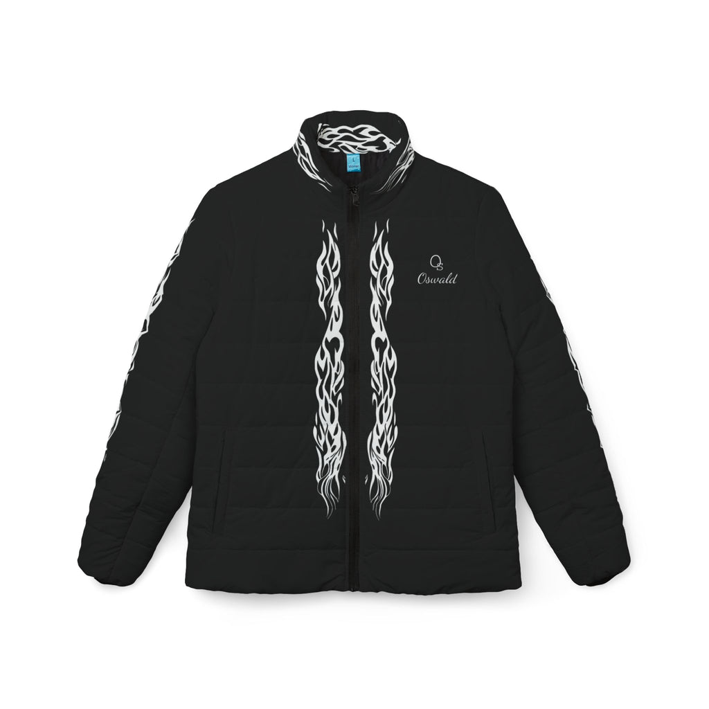 Women’s Puffer Jacket — Black