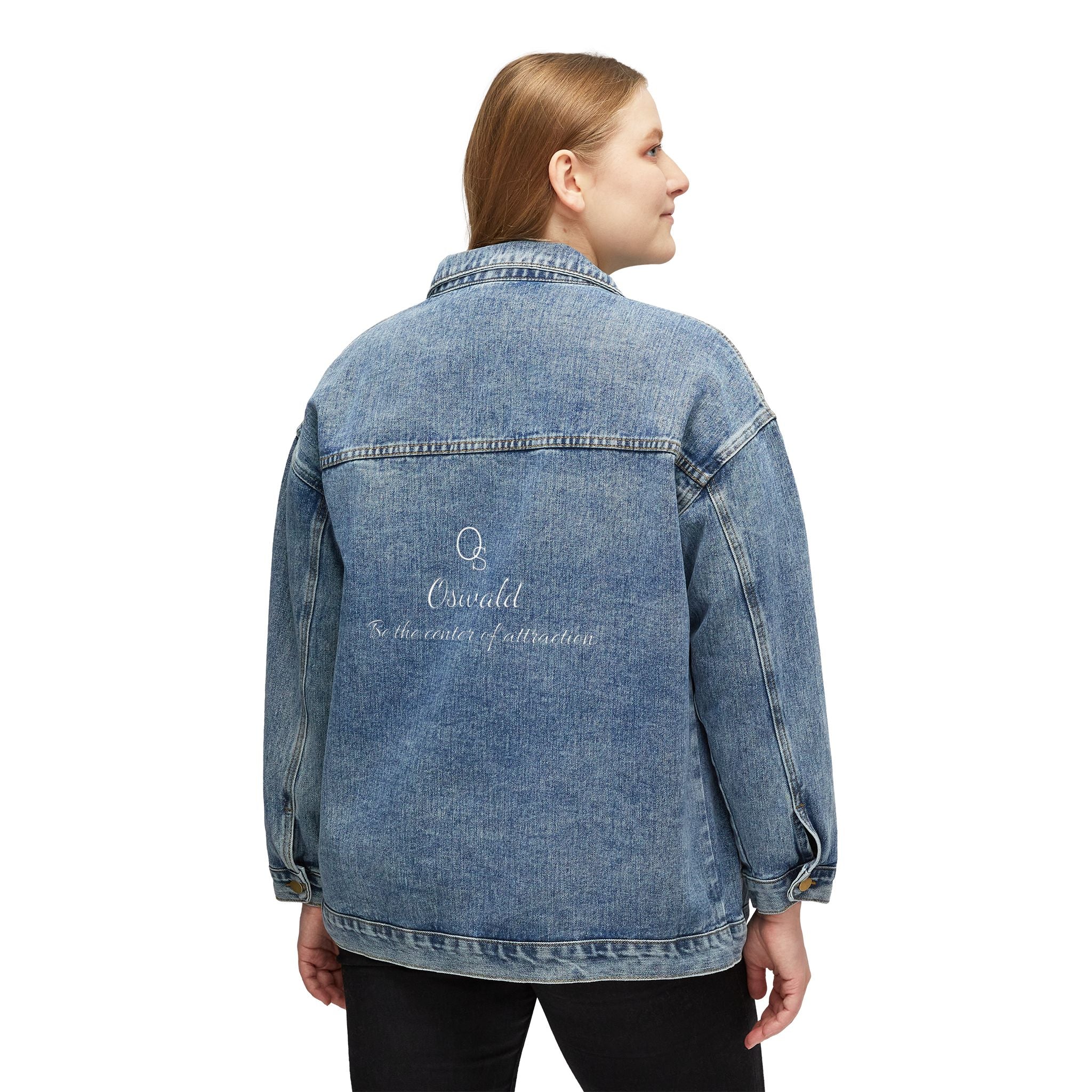 Classic Women's Denim Jacket - Vintage Blue Jean Jacket