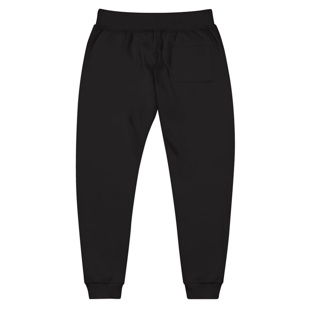 Embroidered Fleece Sweatpants — Minimalist Logo Joggers