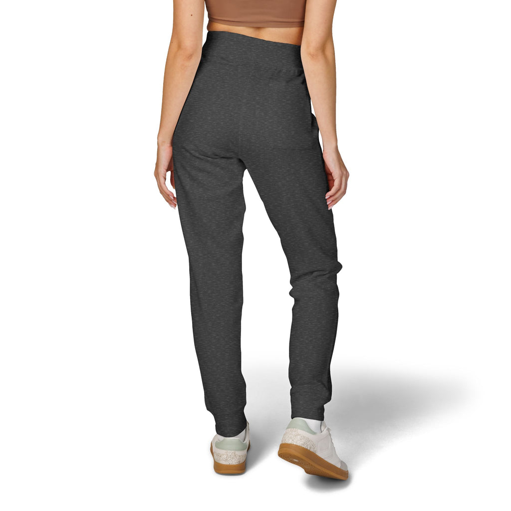 Embroidered Fleece Sweatpants — Minimalist Logo Joggers