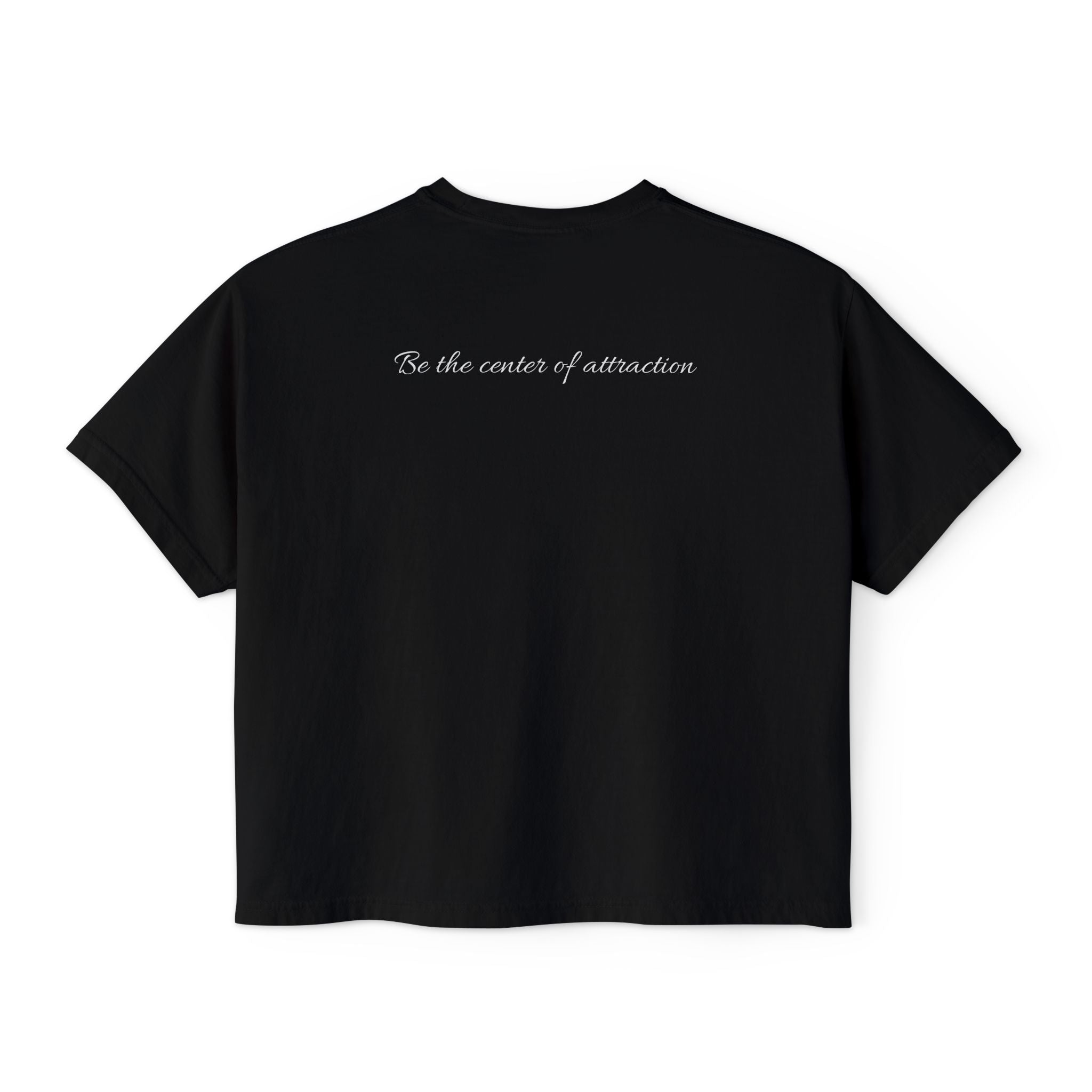 Women's Boxy Tee — Casual Cropped Crewneck T-Shirt