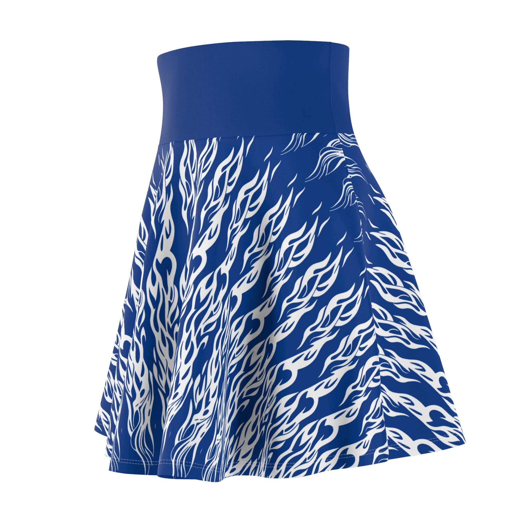 Oswald Deep Blue Skater Skirt
