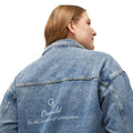 Classic Women's Denim Jacket - Vintage Blue Jean Jacket