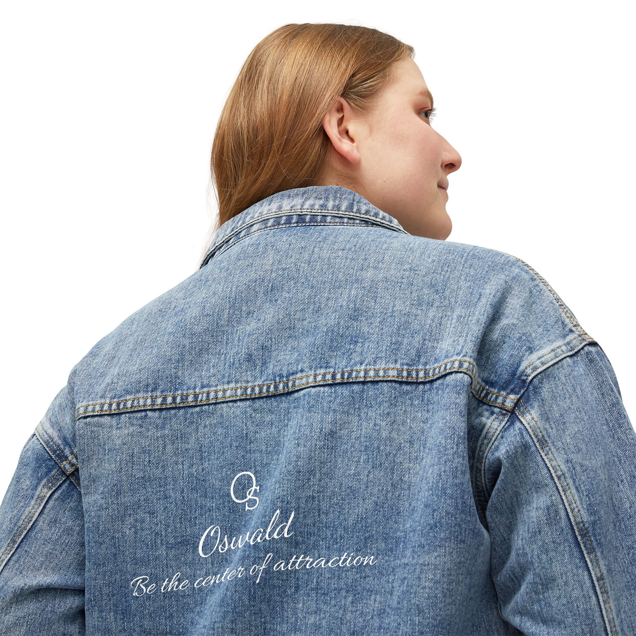 Classic Women's Denim Jacket - Vintage Blue Jean Jacket